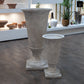 Niya Classic Fiberglass Urn Planter with Pedestal