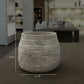 Larysa Ribbed Cement Planter