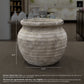 Della Rustic Jar-Style Cement Planter