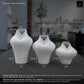 Kelby Handcrafted Sculptural Vest-Shape Vase