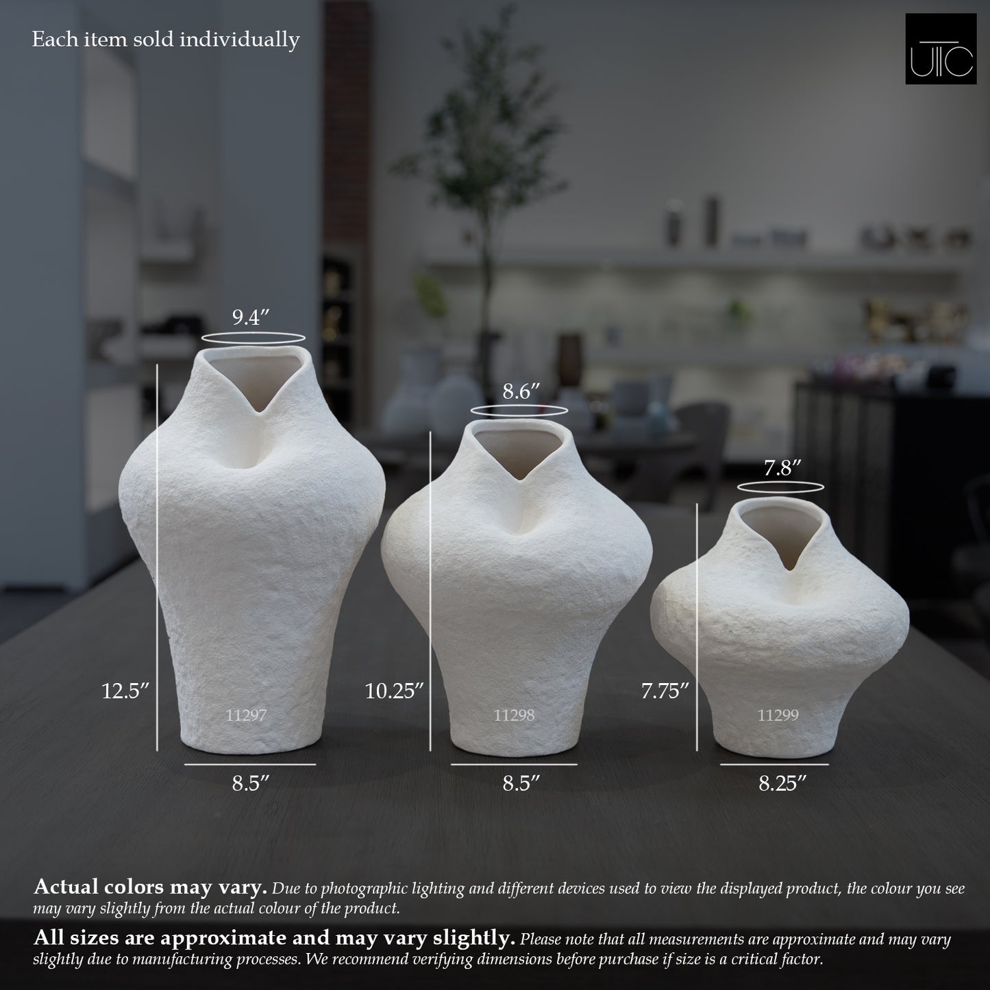 Kelby Handcrafted Sculptural Vest-Shape Vase