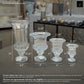 Femi Machine-Made Glass Urn Vase