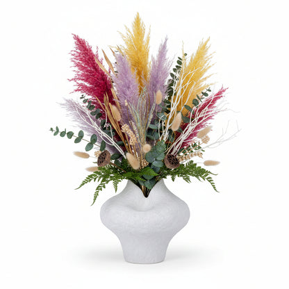 Kelby Handcrafted Sculptural Vest-Shape Vase