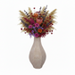 Nixie Handcrafted Faceted Pear-Shaped Terracotta Vase