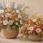 Danya Textured Round Ceramic Vase