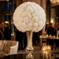 Riya Bulbous-Pedestal Fiberglass Urn - Large