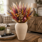 Alana Earthy Tapered Ceramic Urn Vase