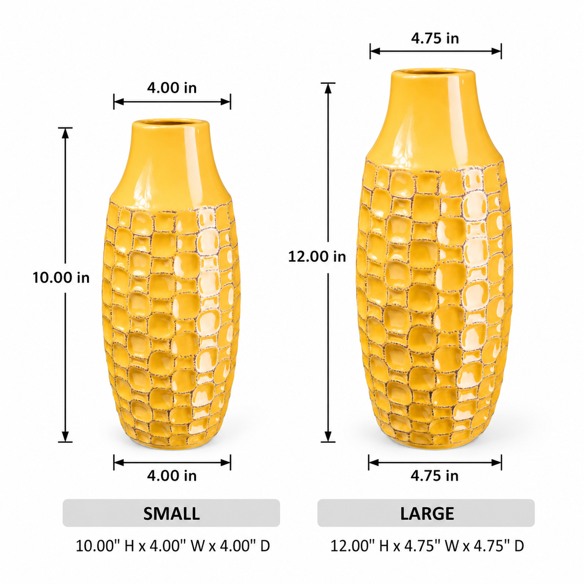 Ansel Abstract Pattern Ceramic Vase