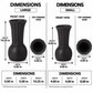 Astoria Ceramic Round Bellied Vase