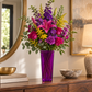 Billie Tapered Square Glass Vase