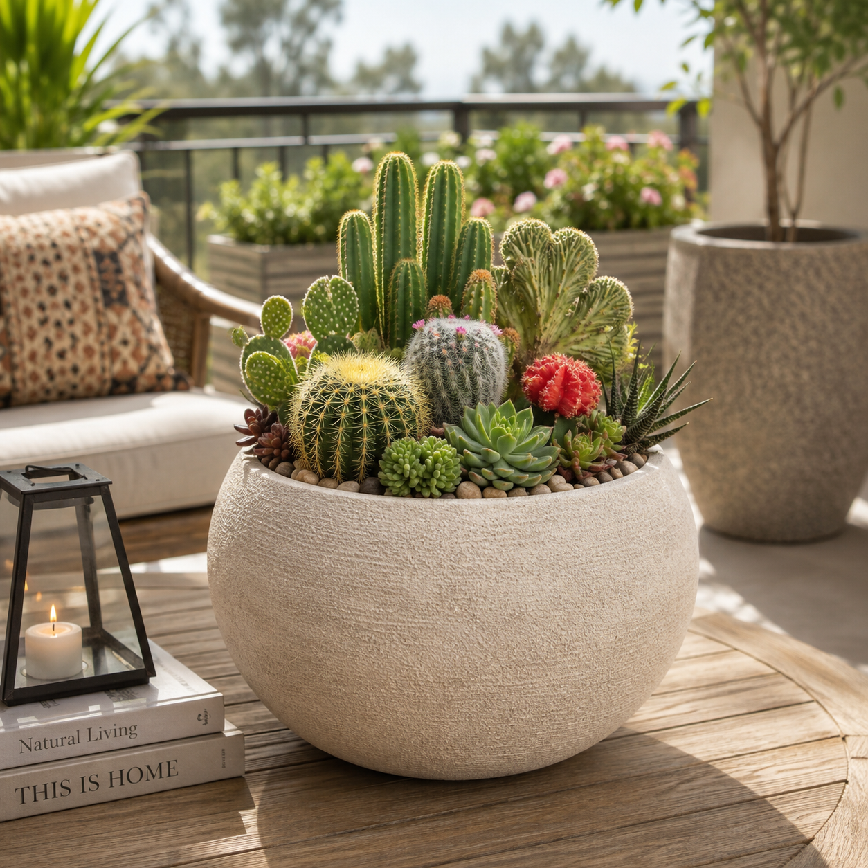 Brielle Globe Ceramic Vase