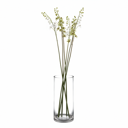 Miri Clear Glass Cylinder Vase