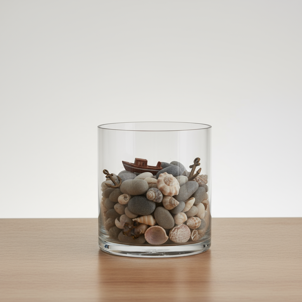 Jace Clear Glass Cylinder Vase