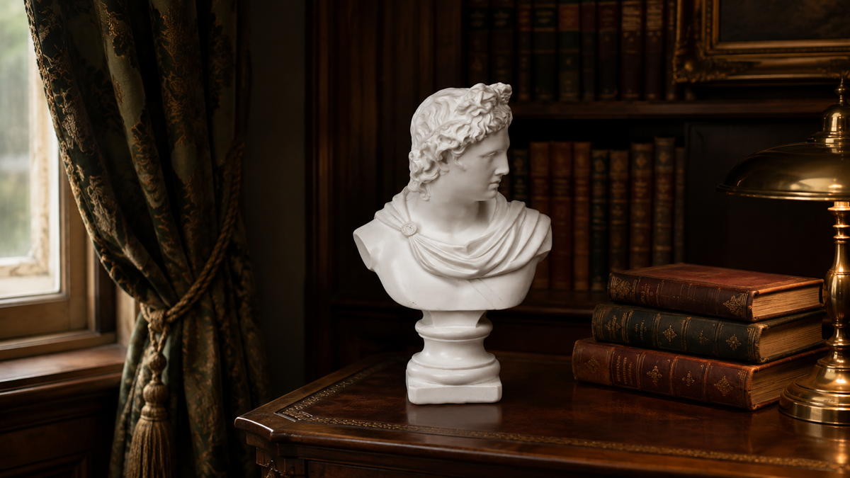 Leonne Resin Head Sculpture