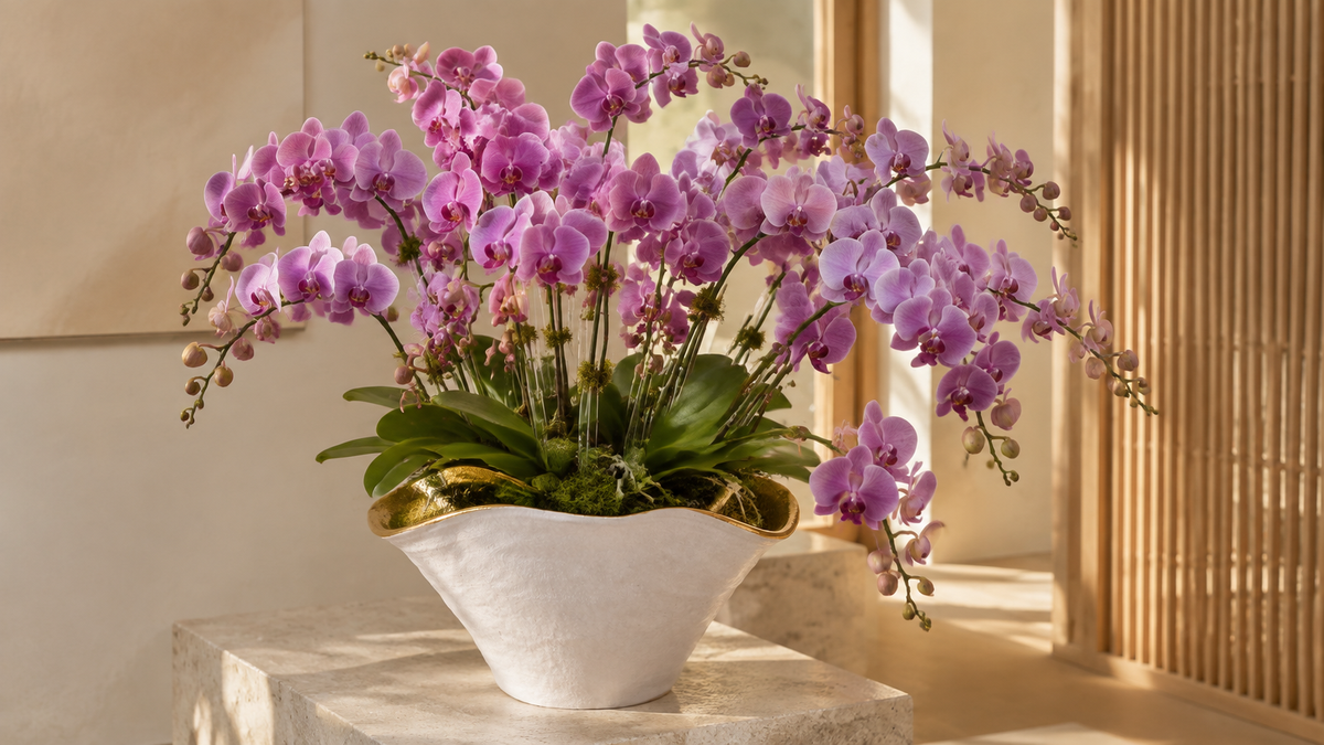 Galenne Curved Ceramic Vase