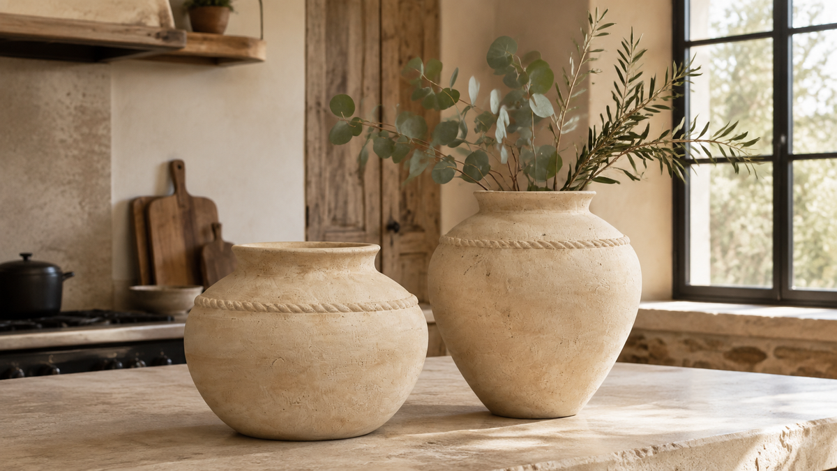 Zoe Bulbous Stoneware Vase