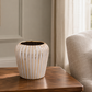 Prima Ribbed Ceramic Planter