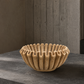 Rena Fluted Cement Bowl Planter