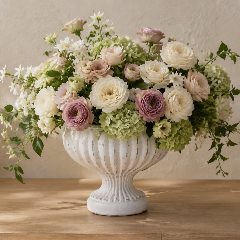 Corvin Cement Urn Planter