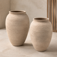 Ori Amphora-Style Textured Ceramic Vase