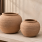 Danya Textured Round Ceramic Vase