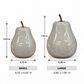 Cielle Ceramic Pear Decor