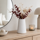 Erin Ceramic Round Bellied Vase