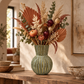 Farrin Ribbed Ceramic Decorative Vase
