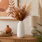 Finn Diamond Ceramic Bottled Vase