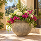 Fionne Bulbous Round Terracotta Vase