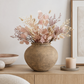 Fionne Bulbous Round Terracotta Vase