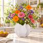 Freya Four-Lobe Sculptural Ceramic Vase