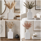 Jade Flat House-Shaped Ceramic Vase