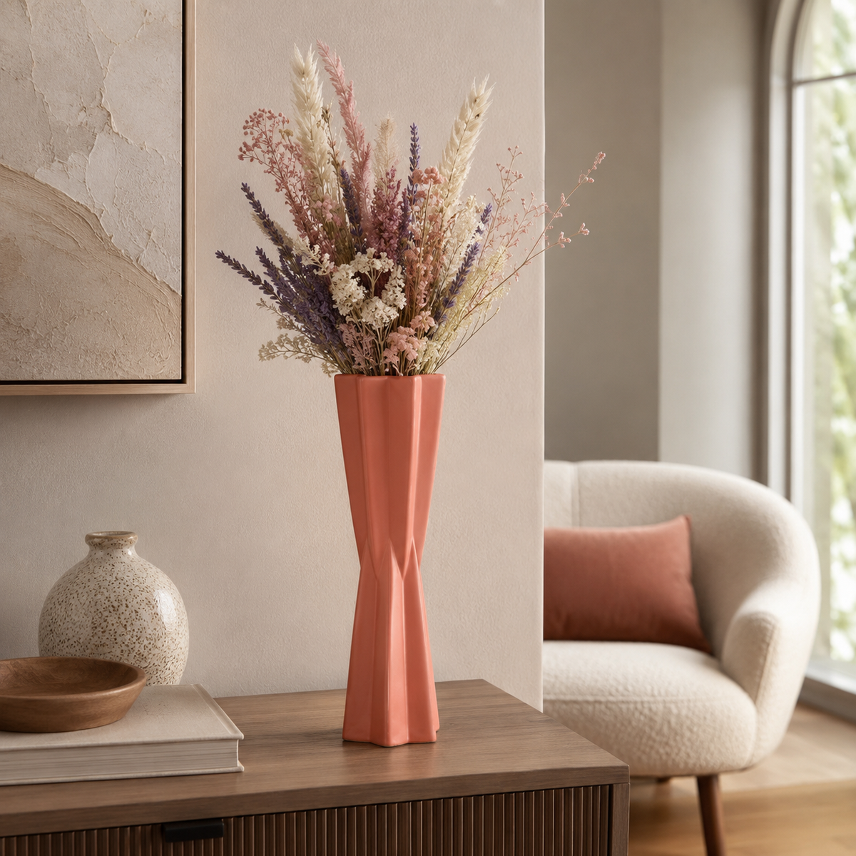 Jorin Starry Design Ceramic Vase