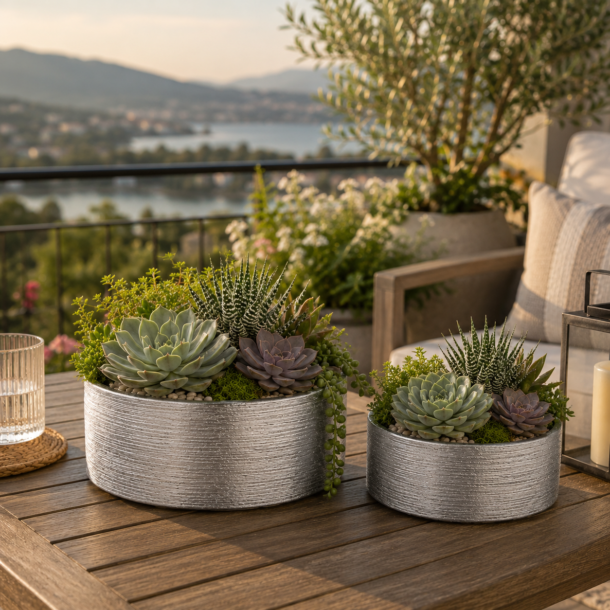 Josephine Textured Ceramic Cylinder Vase