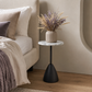 Kara Wooden Table with Metal Stand Knockdown
