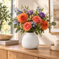 Karevi Layered Line Ceramic Vase