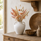 Katherine Bulbous Ceramic Vase with Dual Side Handles