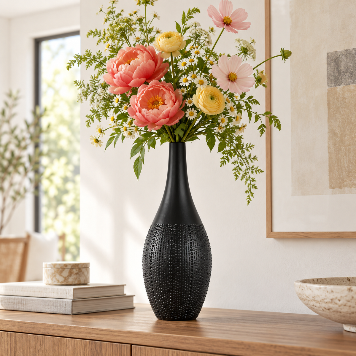 Kavaro Bellied Round Vase