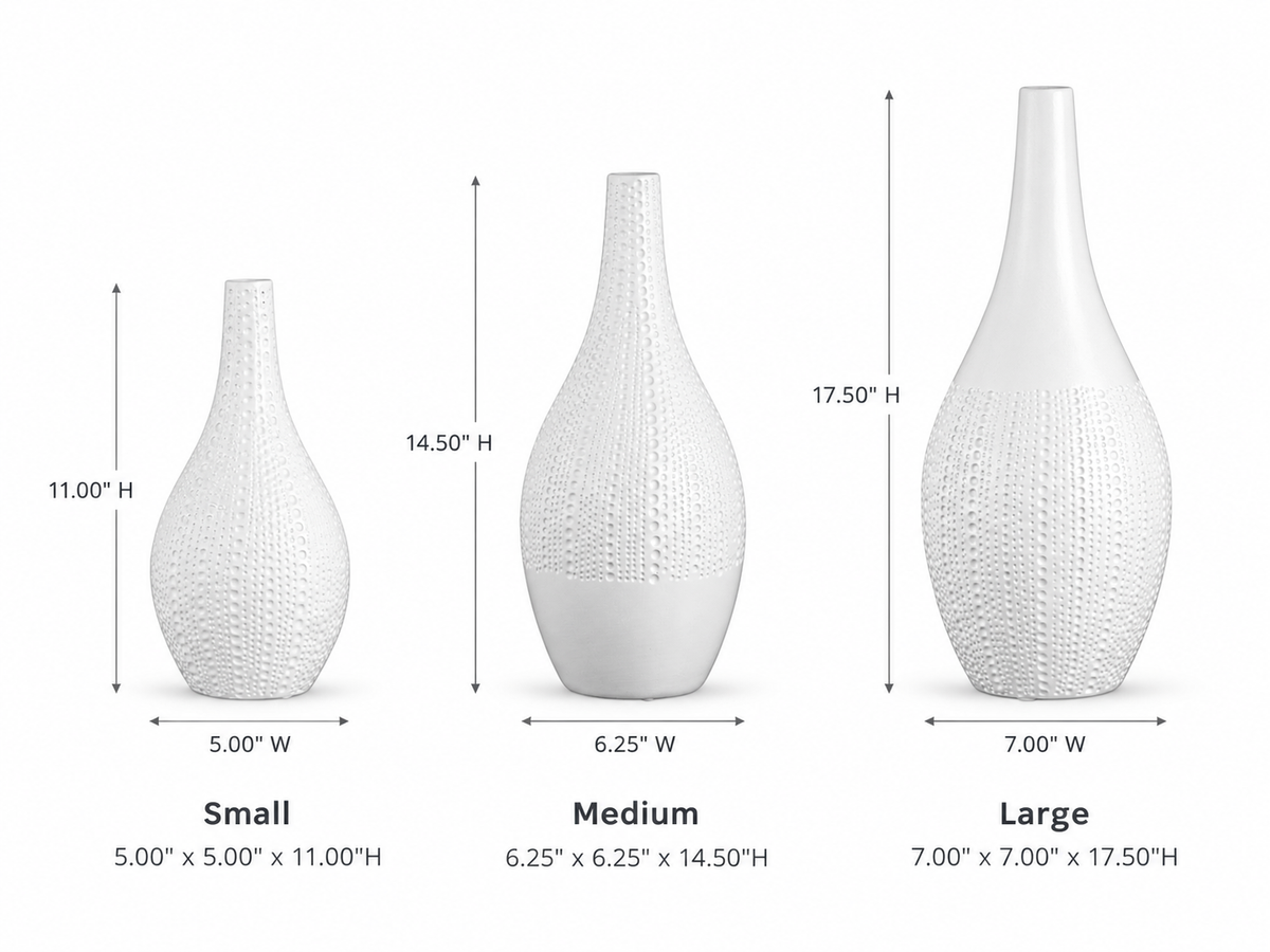 Kavaro Bellied Round Vase
