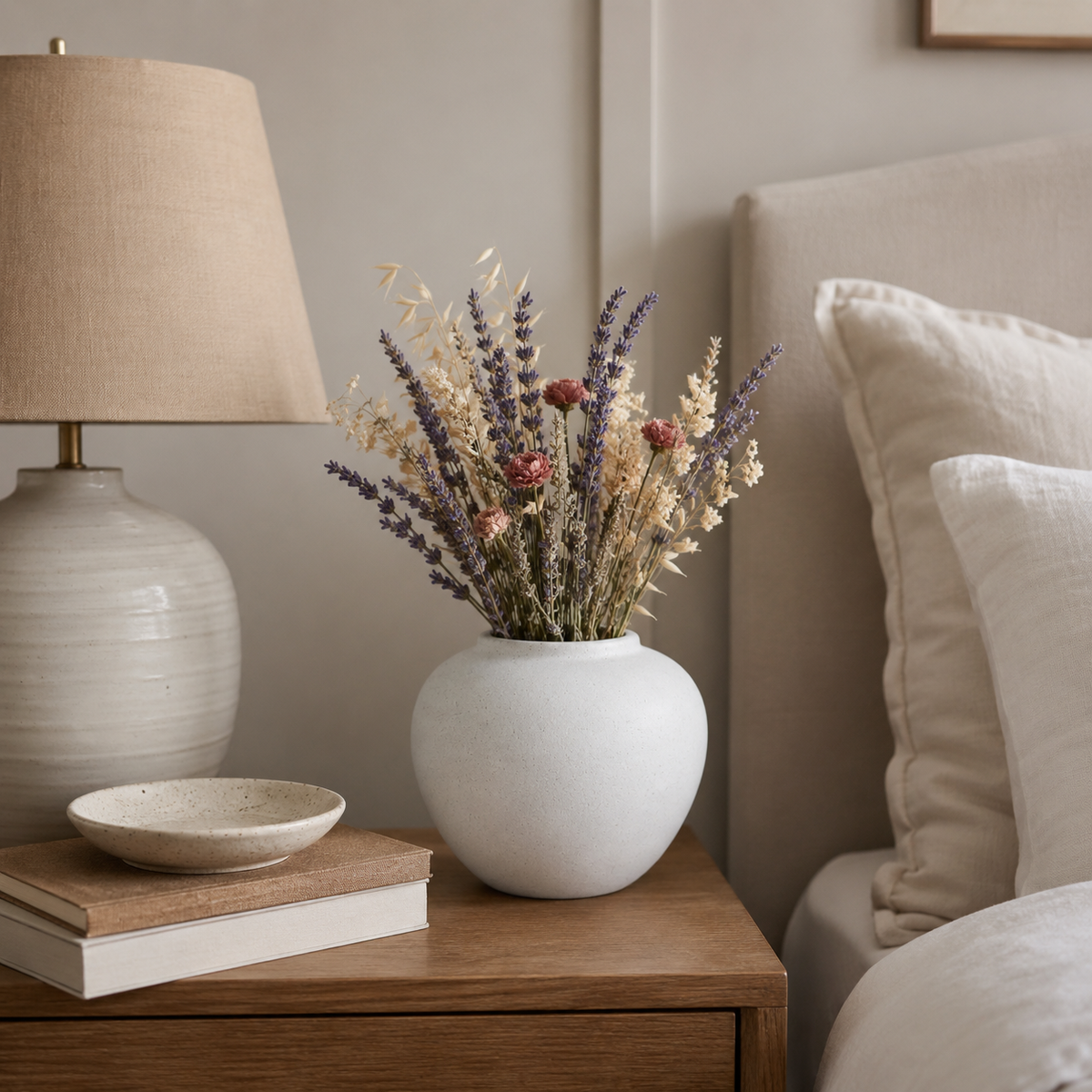 Kaylani Bulbous Ceramic Vase
