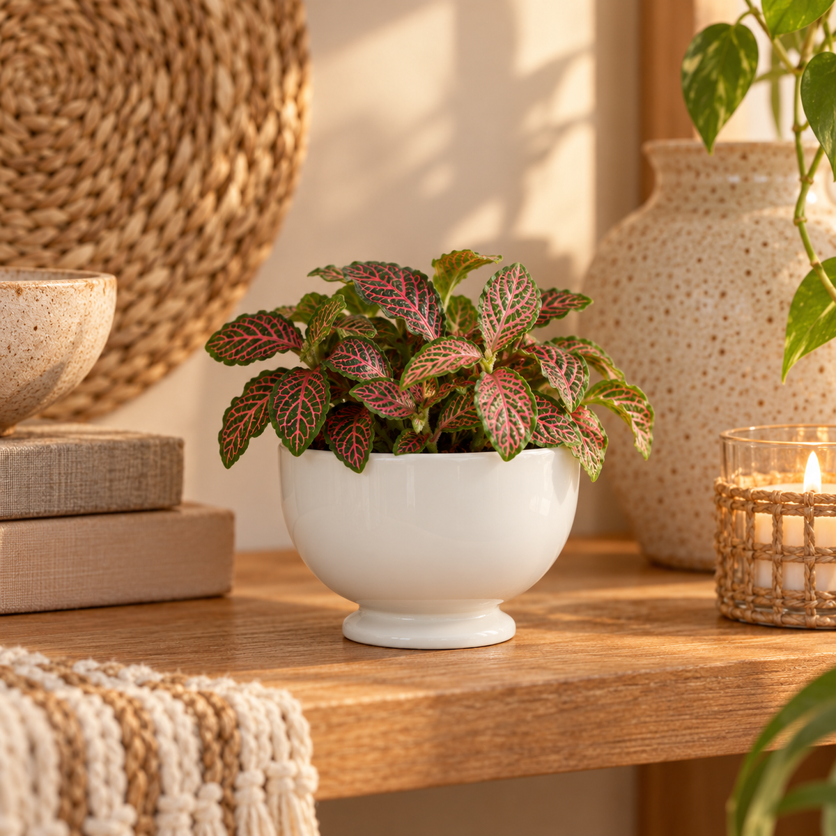 Kerry Ceramic Pedestal Planter