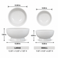 Alla Pedestal Ceramic Bowl (Set of 2)