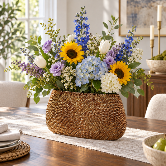 Lunaro Polished Ceramic Vase Collection