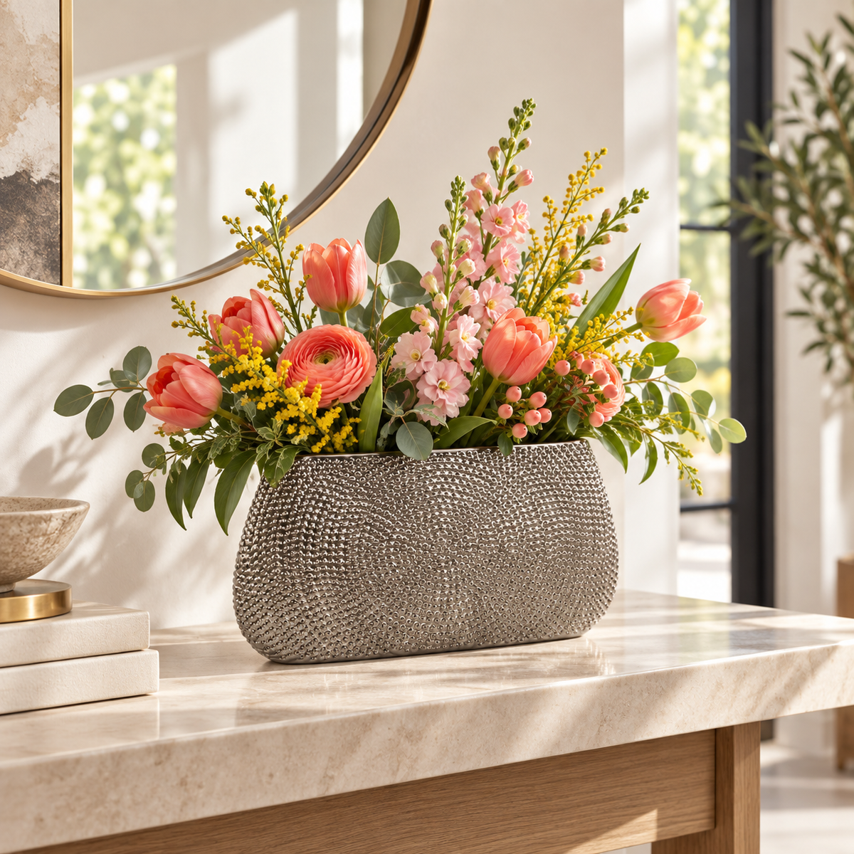 Lunaro Polished Ceramic Vase Collection