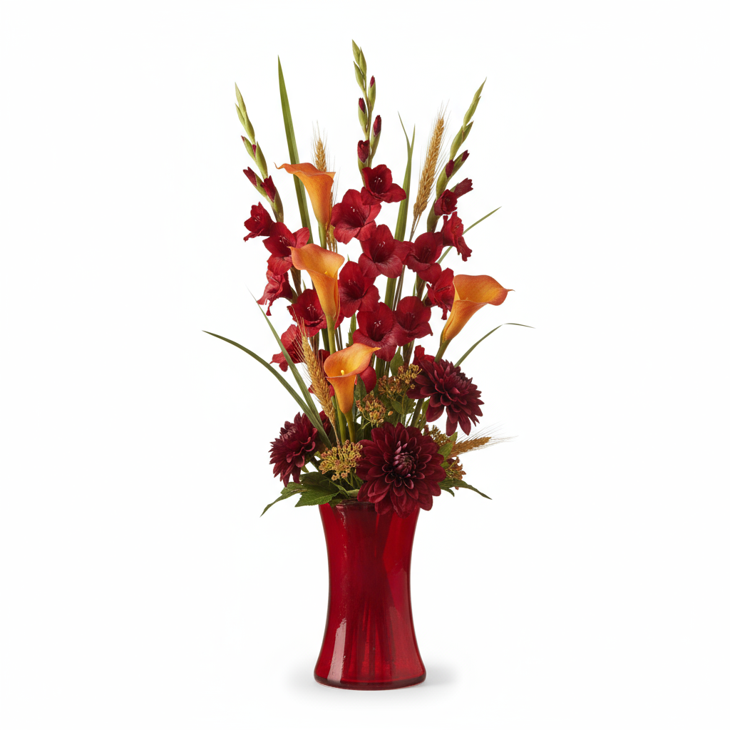 Lyra Elegant Glass Vase