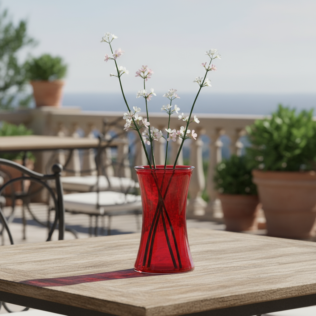 Lyra Elegant Glass Vase