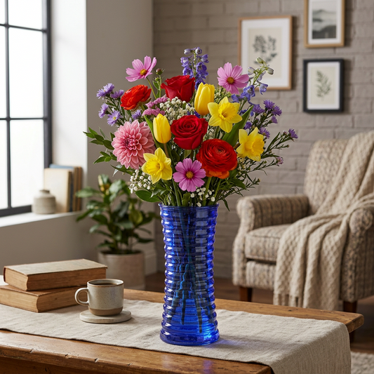 Kendra Gathering Glass Vase