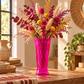 Harla Ribbed Glass Vase