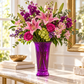 Harla Ribbed Glass Vase